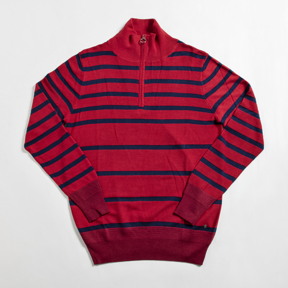 G/FORE海外ジーフォアレディースフルジップミッドレイヤーsizeM G/FORE Women's Offset Gradient Stripe Tech 1/4-Zip Pullover