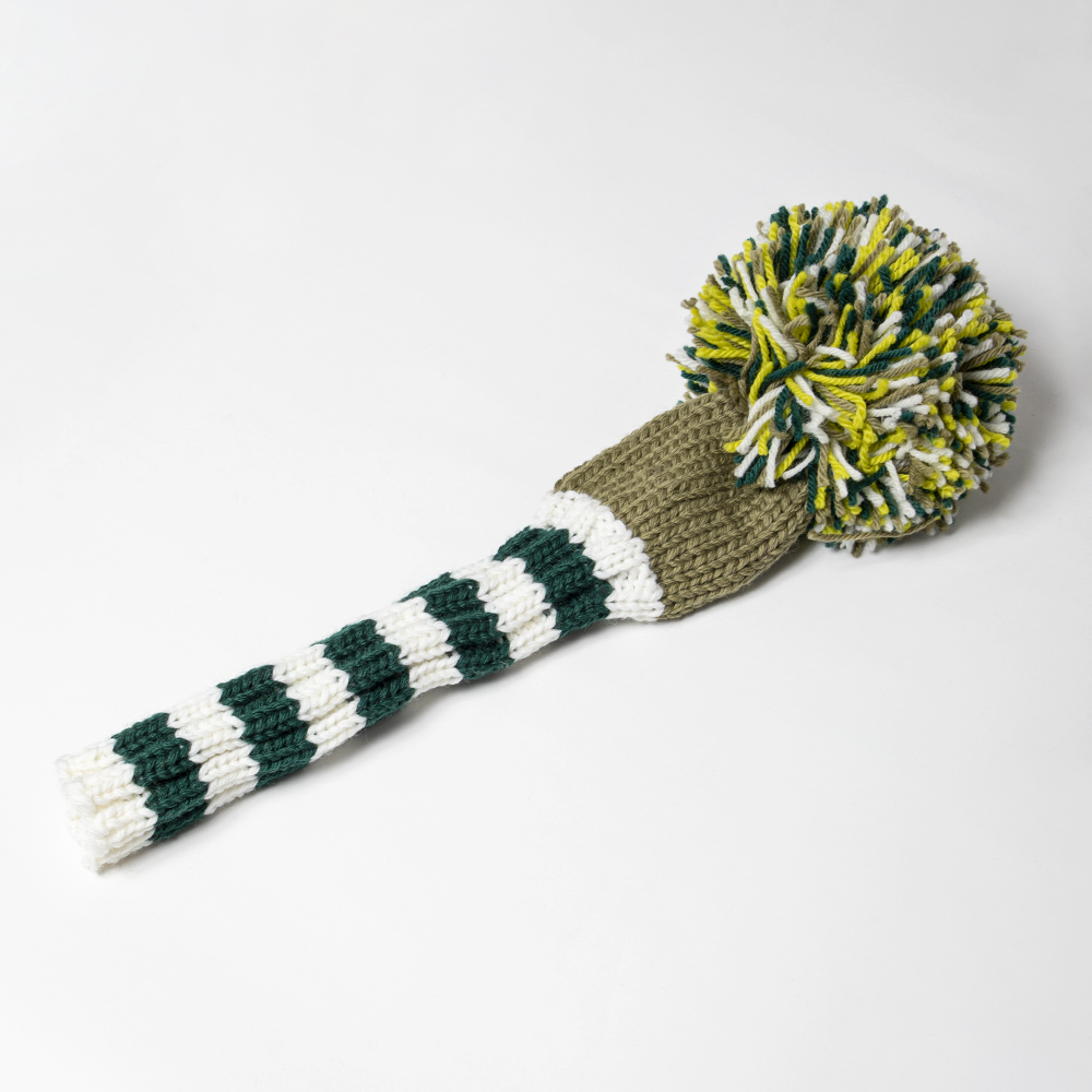 Jan Craig(ジャンクレイグ) ハンドメイド ヘッドカバー ドライバー用 460cc対応 Black/Yellow/White Jan Craig(ジャンクレイグ) ヘッドカバー Jan Craig(ジャンクレイグ